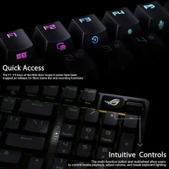 New Asus Wireless Ergonomic Gaming Keyboard (90MP037A-BKAA01)