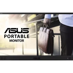 Best Asus ZenScreen 15.6" 60Hz LED Monitor, Black (MB166C)