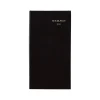 Journals|AT-A-GLANCE Fine Pocket Hardcover Diary, 3" x 6", Ruled, Black (72-02-05-25)