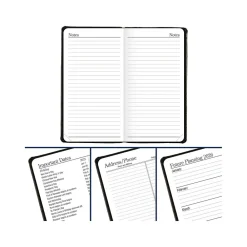 Journals|AT-A-GLANCE Fine Pocket Hardcover Diary, 3