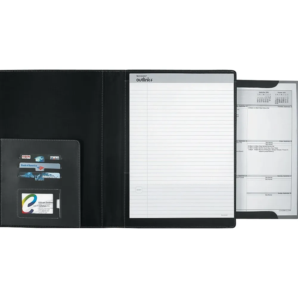 Outlink Padfolio, Black (80-2005-05)<AT-A-GLANCE Outlet