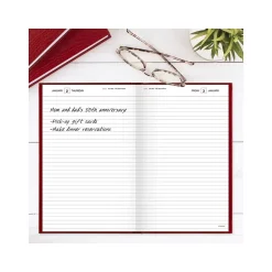 Journals|AT-A-GLANCE Standard Hardcover 2025 Daily Diary, 7.75