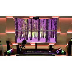 Outlet Atdec Adjustable Heavy-Duty Dual Vertical Monitor Mount, Up to 57