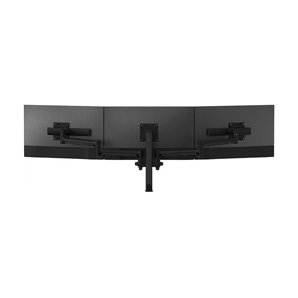 Best Atdec Adjustable Triple-Arm Monitor Mount, Up to 30" Monitor, Black (AWMS-3-137S4-H-B)