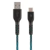 Charge and Sync USB to Type-C Cable, 4 ft., Blue (TCB04-BLU)<AT&T New