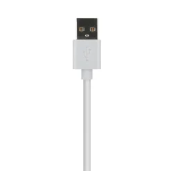 PVC Charge and Sync Lightning Cable, 10 ft., White, (PVLC10-WHT)<AT&T Outlet