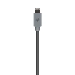 PVC Charge and Sync Lightning Cable, 10 ft., Gray, (PVLC10-GRY)<AT&T Sale