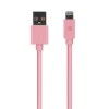 PVC Charge and Sync Lightning Cable, 10 ft., Pink, (PVLC10-PNK)<AT&T Clearance