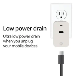 Type-C Power Adapter, 18-Watt, White, (PDC18)<AT&T Online