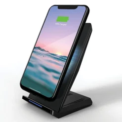 Wireless Charging Stand with Quick Charge 3.0 Rapid Charger, Black (CETWCS10)<AT&T Outlet