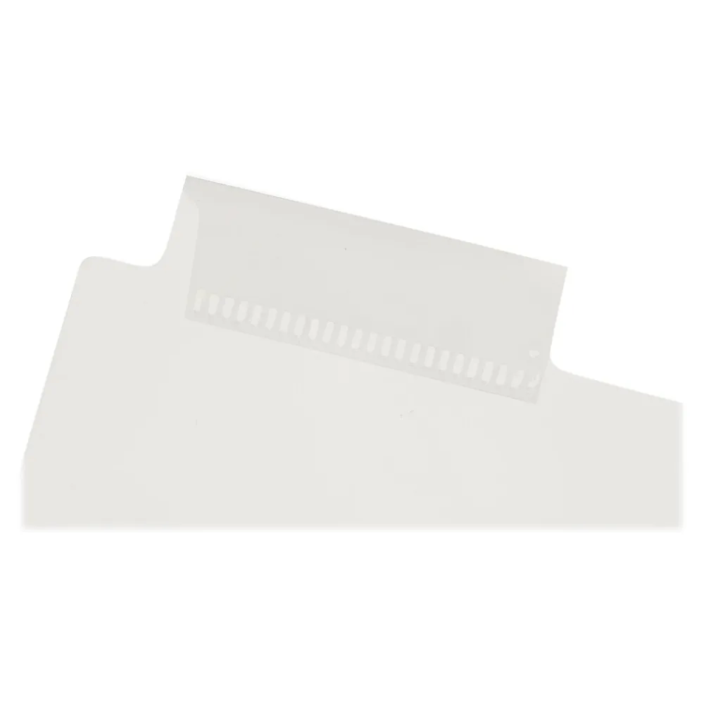 Dividers|Avery Big Tab Insertable Plastic Dividers, 8 Tab, Clear (11836)