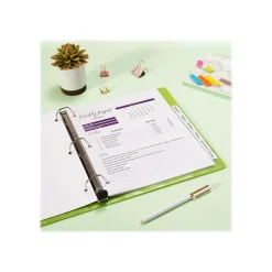 Dividers|Avery Big Tab Insertable Plastic Dividers, 8 Tab, Clear (11836)