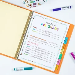 Dividers|Avery Big Tab Insertable Paper Divider, 8 Tabs, Multicolor, 1 Set (11111)