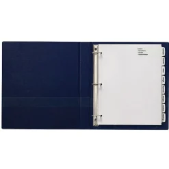 Dividers|Avery Big Tab Printable Paper Dividers with Large White Labels, 8 Tabs, White, 20 Sets/Pack (14441)