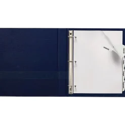 Dividers|Avery Big Tab Printable Paper Dividers with Large White Labels, 5 Tabs, White, 4 Sets/Pack (14438)