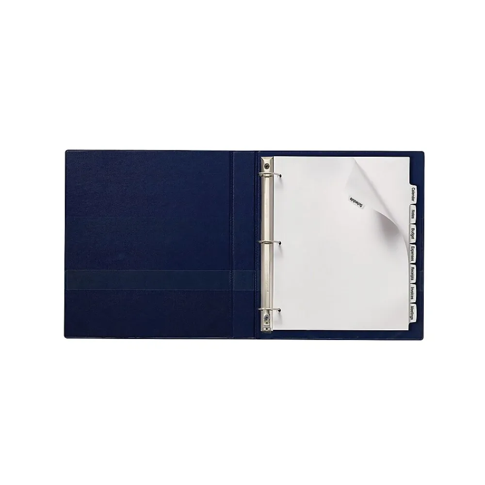 Dividers|Avery Big Tab Printable Paper Dividers with White Labels, 8 Tabs, 20 Sets/Pack (11435)