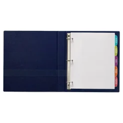 Dividers|Avery Big Tab Printable Paper Dividers with White Labels, 5 Tabs, 20 Sets/Pack (11434)