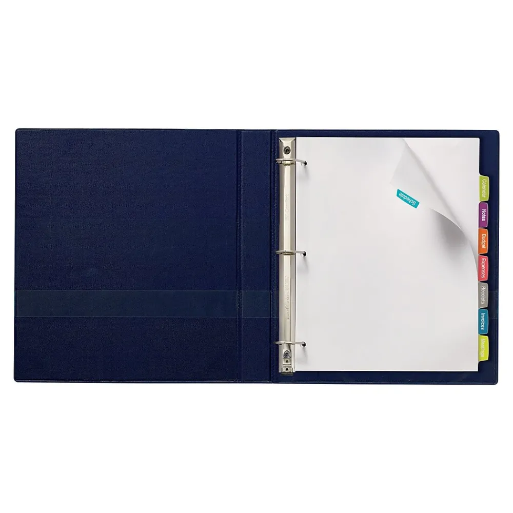 Dividers|Avery Big Tab Printable Paper Dividers with White Labels, 8 Tabs, 4 Sets/Pack (14433)