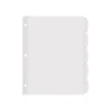 Dividers|Avery Big Tab Printable Paper Dividers with White Labels, 5 Tabs, 4 Sets/Pack (11432)