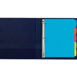 Dividers|Avery Big Tab Write & Erase Plastic Dividers, 5 Tabs, Bright Multicolor (16129)