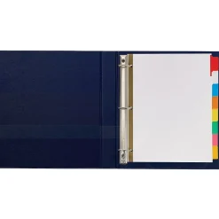 Dividers|Avery Big Tab Write & Erase Paper Divider, 8 Tabs, Multicolor, 1 Set (23079)