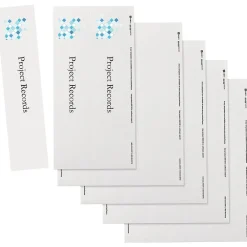 Dividers|Avery Binder Spine Inserts, 3" Spine Width, White, 15/Pack (89109)