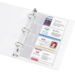 Sheet Protectors|Avery Business Card Sheet Protectors, 5.5