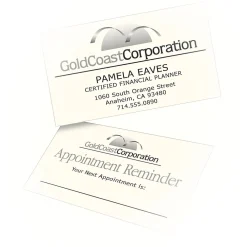 Business Cards*Avery Clean Edge Business Cards, 3.5