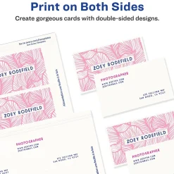 Business Cards*Avery Clean Edge Business Cards, 2