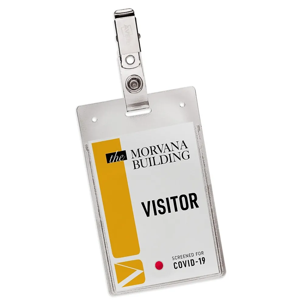 Labels|Avery Color-Coding Labels in Dispenser, 1/4" Dia, Yellow, 450 Stickers/Pack (5792)