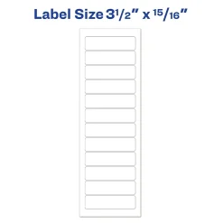 Online Avery Computer Labels, Dot Matrix Labels and Pin-Feed Labels, 15/16