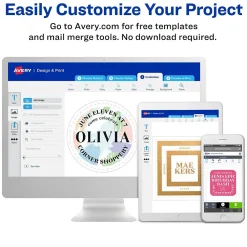 Online Avery Computer Labels, Dot Matrix Labels and Pin-Feed Labels, 15/16