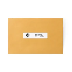 Avery Computer Labels, Dot Matrix Labels and Pin-Feed Labels, 15/16" x 4", White, 5,000 Labels/Pack (4065)