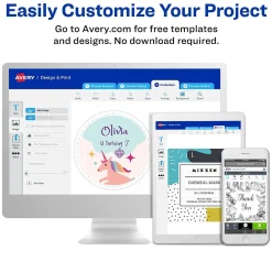 Labels|Avery Computer Labels, Dot Matrix Labels and Pin-Feed Labels, 1-15/16