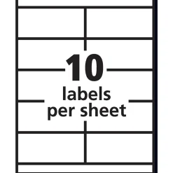 New Avery Copier Shipping Labels, 2