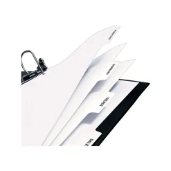 Dividers|Avery Copier Tab Dividers, Single Reverse Collated, 5-Tab, White, 30 Sets/Box (20416)