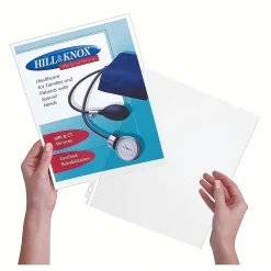 Sheet Protectors|Avery Diamond Clear Side Insert Sheet Protectors, Heavyweight, 900/Carton (76001)