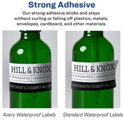 Labels|Avery Durable Waterproof Laser/Inkjet Rectangle Labels, 2