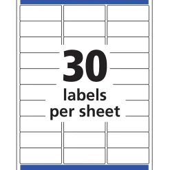 Best Avery Easy Peel Inkjet Address Labels, 1
