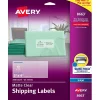 Online Avery Easy Peel Inkjet Shipping Labels, 2" x 4", Clear, 250 Labels/Pack (8663)
