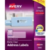 Hot Avery Easy Peel Laser Address Labels, 1-1/3" x 4", Clear, 700 Labels/Box (5662)
