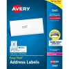 Outlet Avery Easy Peel Laser Address Labels, 1" x 2-5/8", White, 7,500 Labels/Box (5960)