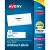 Discount Avery Easy Peel Laser Address Labels, 1-1/3" x 4", White, 3,500 Labels/Box (5962)