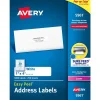 Hot Avery Easy Peel Laser Address Labels, 1" x 4", White, 5,000 Labels/Box (5961)