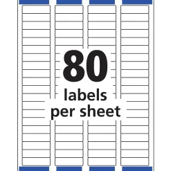 Best Avery Easy Peel Laser Return Address Labels, 2/3