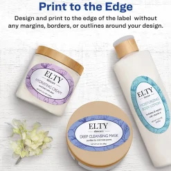 Labels|Avery Easy Peel Laser/Inkjet Oval Labels, 1 1/2