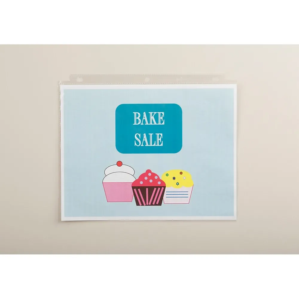 Sheet Protectors|Avery Economy Sheet Protectors, 8-1/2" x 11", Clear, Acid-Free, 100/Box (75091)