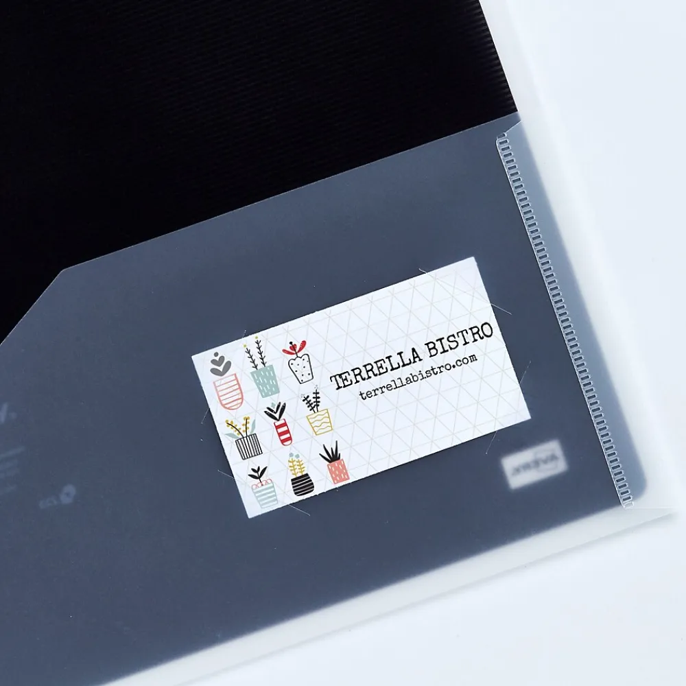 Pocket Folders|Avery Flexi-View 2-Pocket Presentation Folders, Black, 2/Pack (47847)