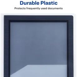 Pocket Folders|Avery Flexi-View 2-Pocket Presentation Folders, Black, 2/Pack (47847)