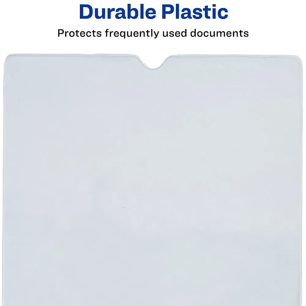 Sheet Protectors|Avery Heavyweight Sheet Protectors, 9" x 12", Clear, 10/Pack (74804)